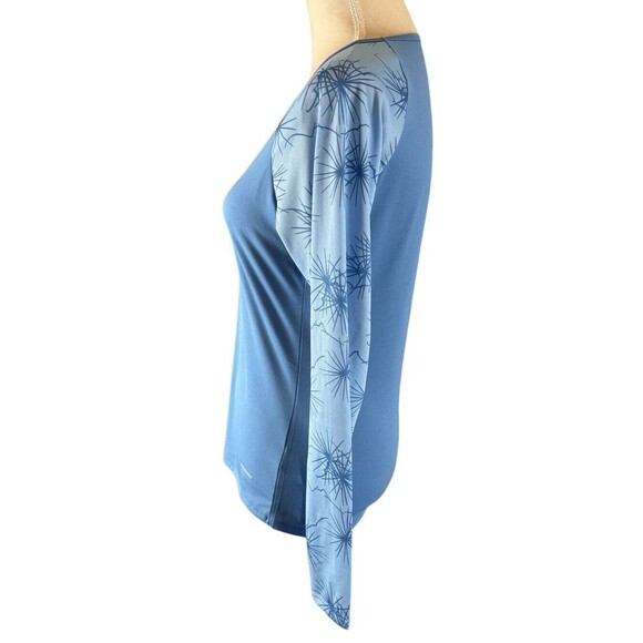 Patagonia Performance Base Layer Capilene Women's S Blue Geometric Long Sleeve - Picture 11 of 13